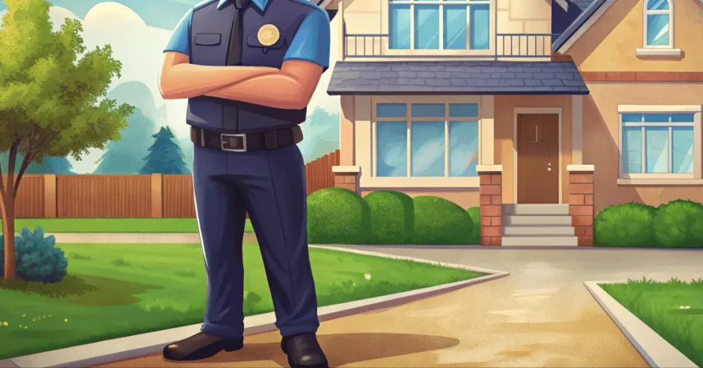 a watchman of a house